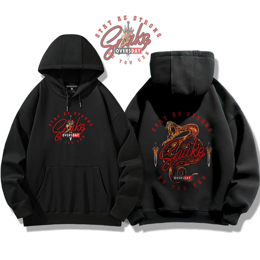 Flaming Serpent / Hoodie