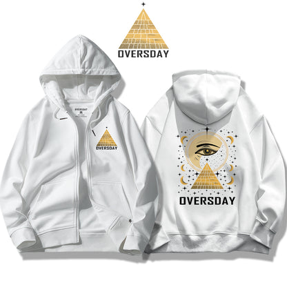 Golden Eye / Zip Up Hoodie