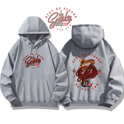 Flaming Serpent / Hoodie