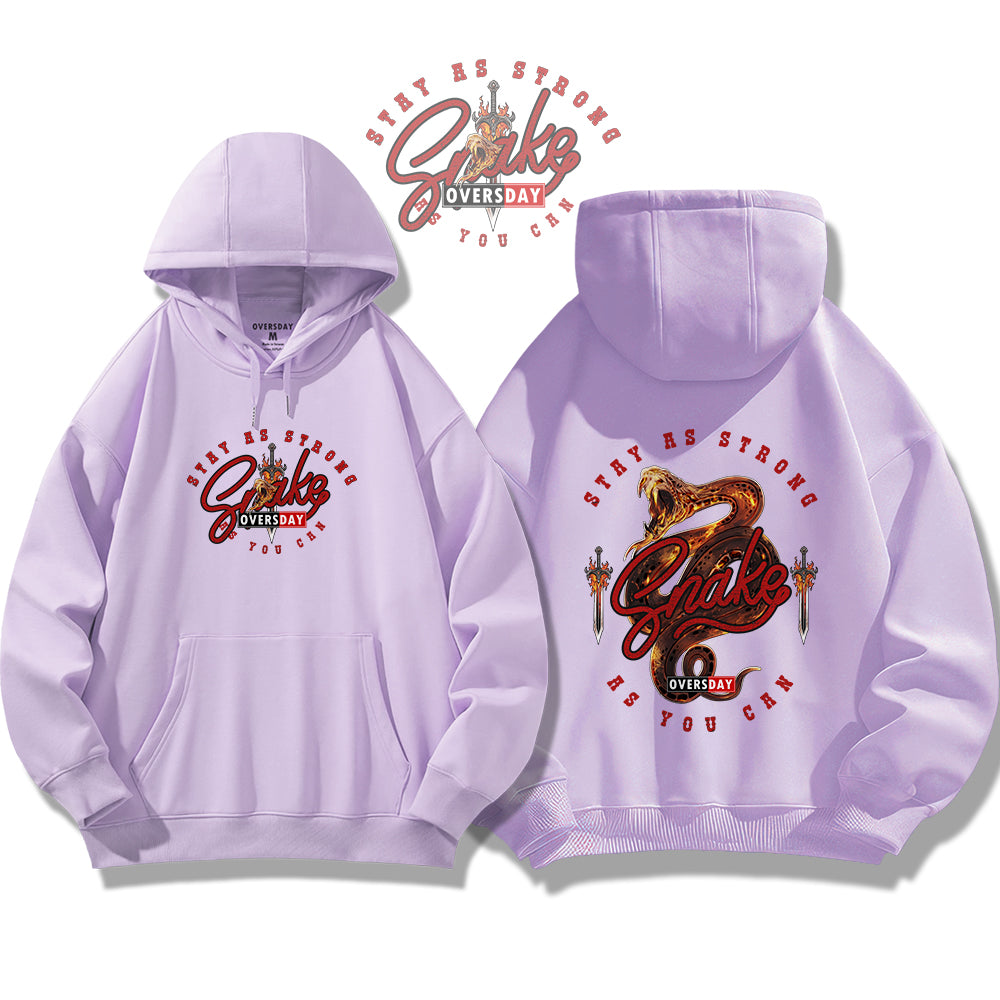 Flaming Serpent / Hoodie