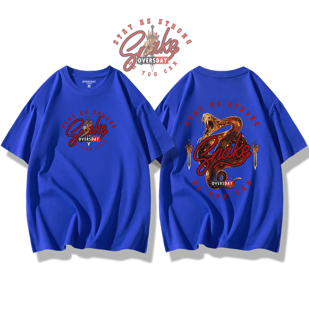 Flaming Serpent / Loose Tee
