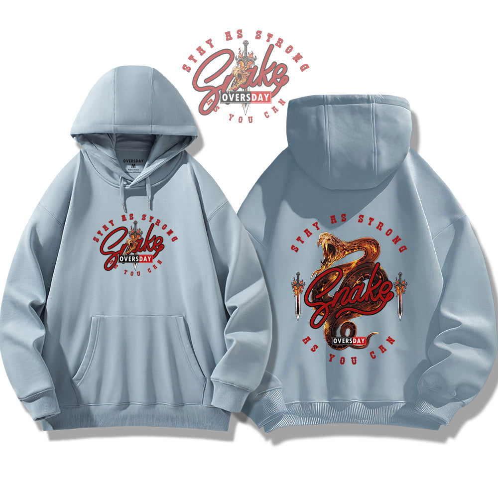 Flaming Serpent / Hoodie