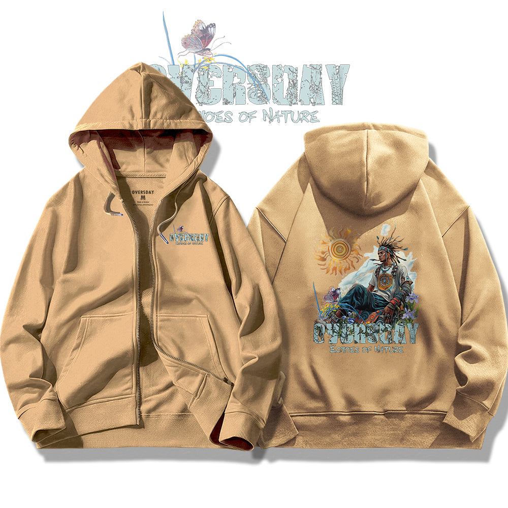 Echoes of Nature / Zip Up Hoodie