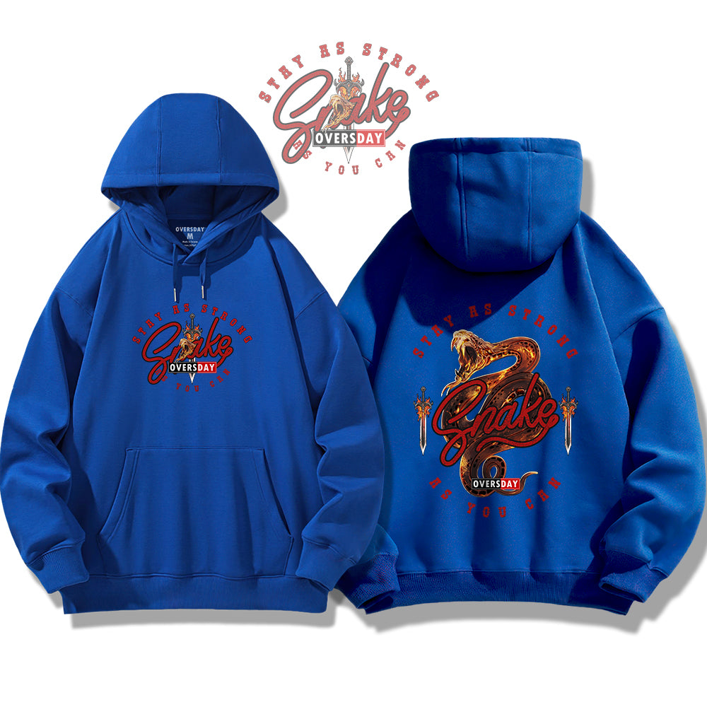 Flaming Serpent / Hoodie