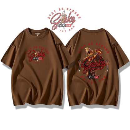 Flaming Serpent / Loose Tee