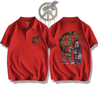 Skateboard Mask Boy / Polo Shirt