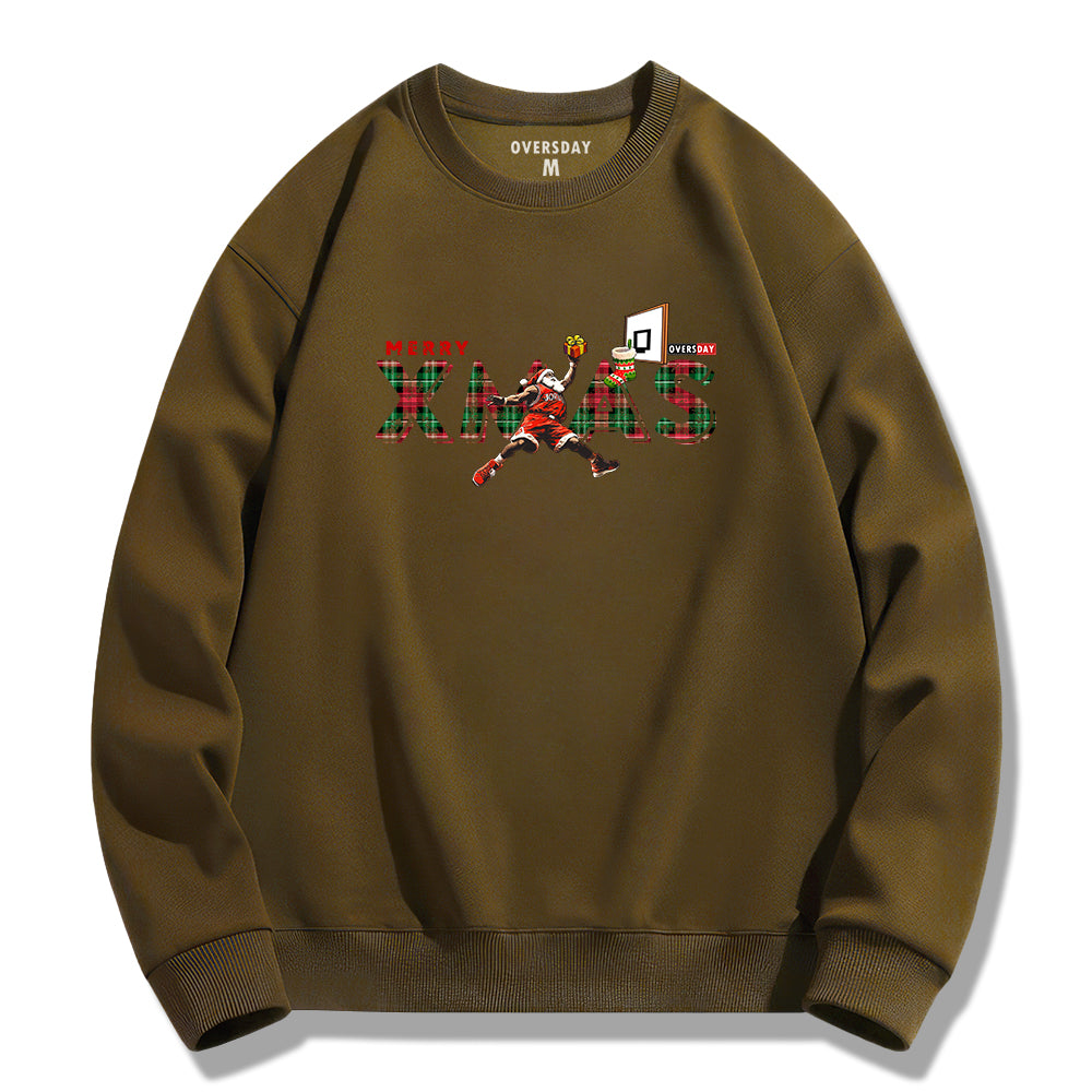 Santa's Dunk Show / Sweatshirt