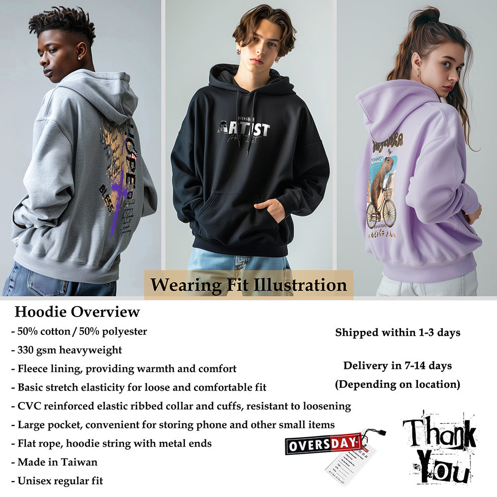Flaming Serpent / Hoodie