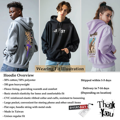 Flaming Serpent / Hoodie