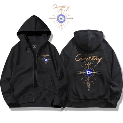Evil Eye / Zip Up Hoodie