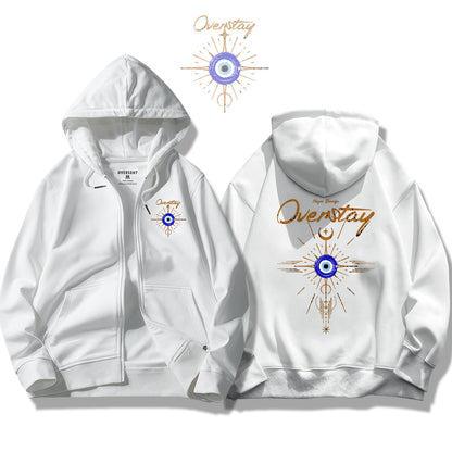 Evil Eye / Zip Up Hoodie