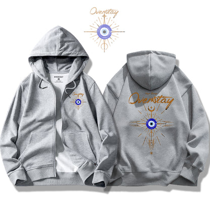 Evil Eye / Zip Up Hoodie