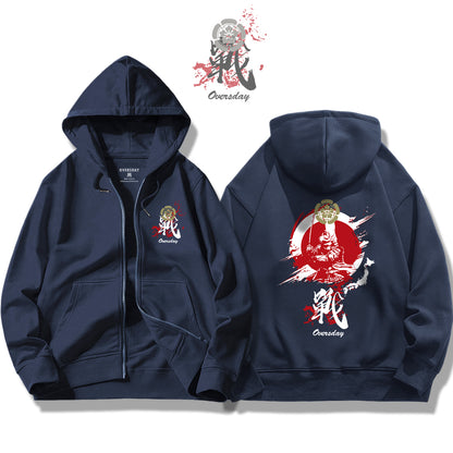 Samurai of Sengoku Period / Zip Up Hoodie